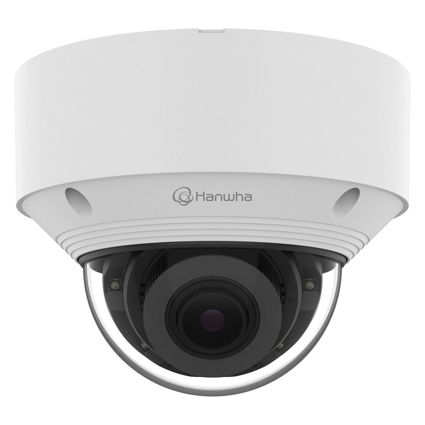 Kamerë Sigurie IP CCTV Hanwha Wisenet QNV-C8083R, 5MP, 3.2–10.2mm, Motorized Varifocal, IR 30m, WDR 120dB, AI, PoE, IP66, IK10 - Bardhë - 4