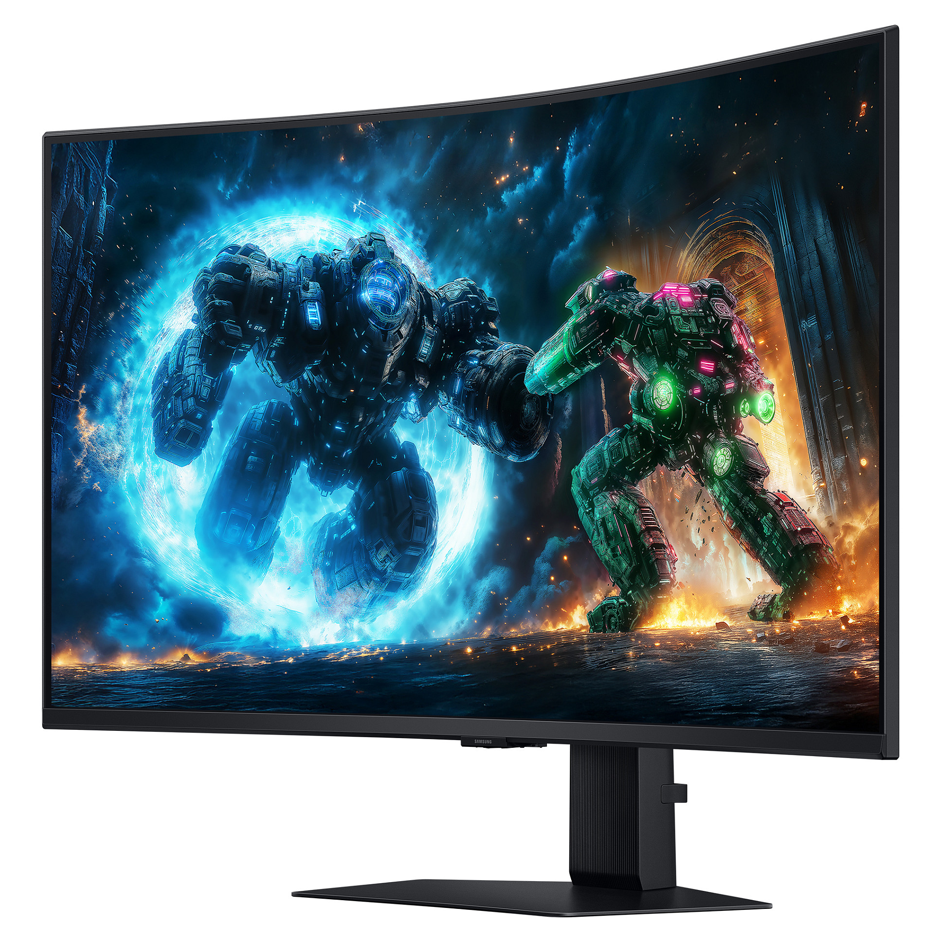 Monitor Gaming Samsung S37FG756EU G75F / 37" / 4K Ultra HD VA LCD / 165 Hz / 1ms / USB + HDMI + DP / Curved - Zezë - 4