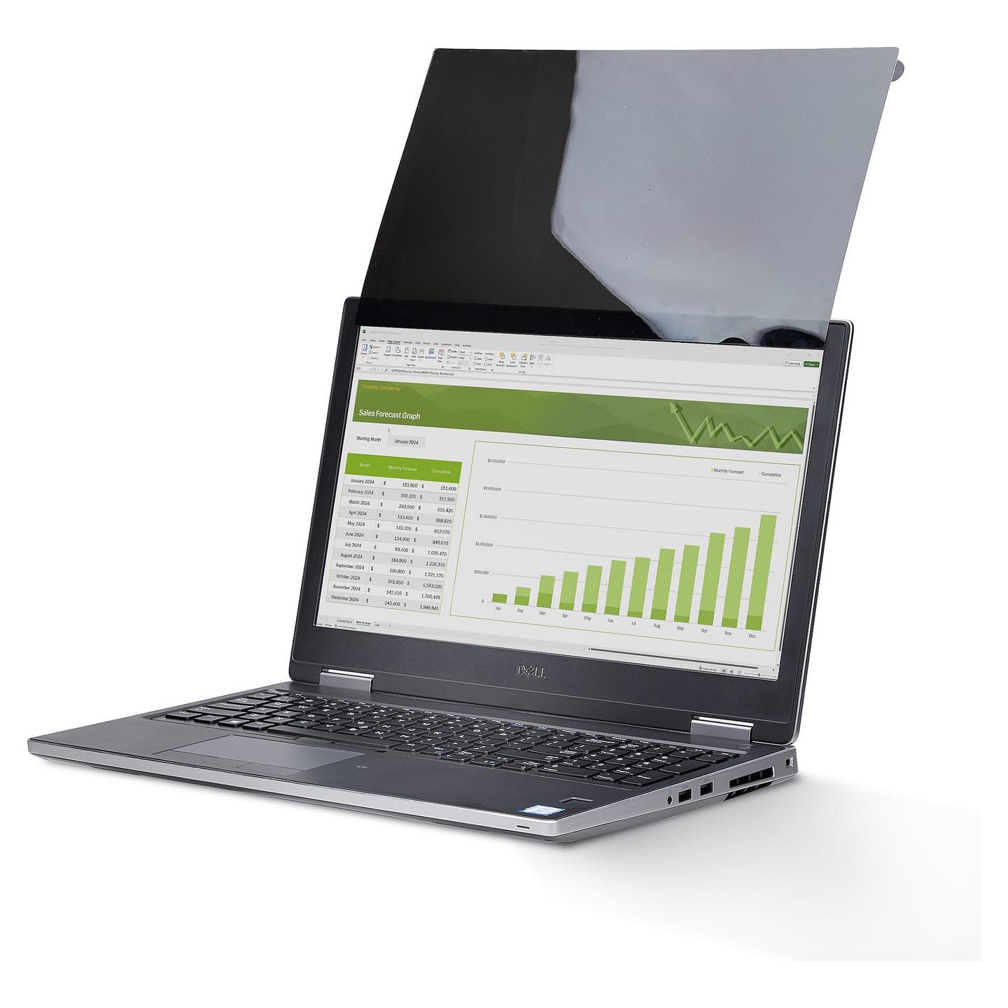 Filtër Privatësie StarTech.com 16LT6-PRIVACY-SCREEN, 16", 16:10, Flip-Up, Touch, ±30°, Anti-Glare - Zezë - 4