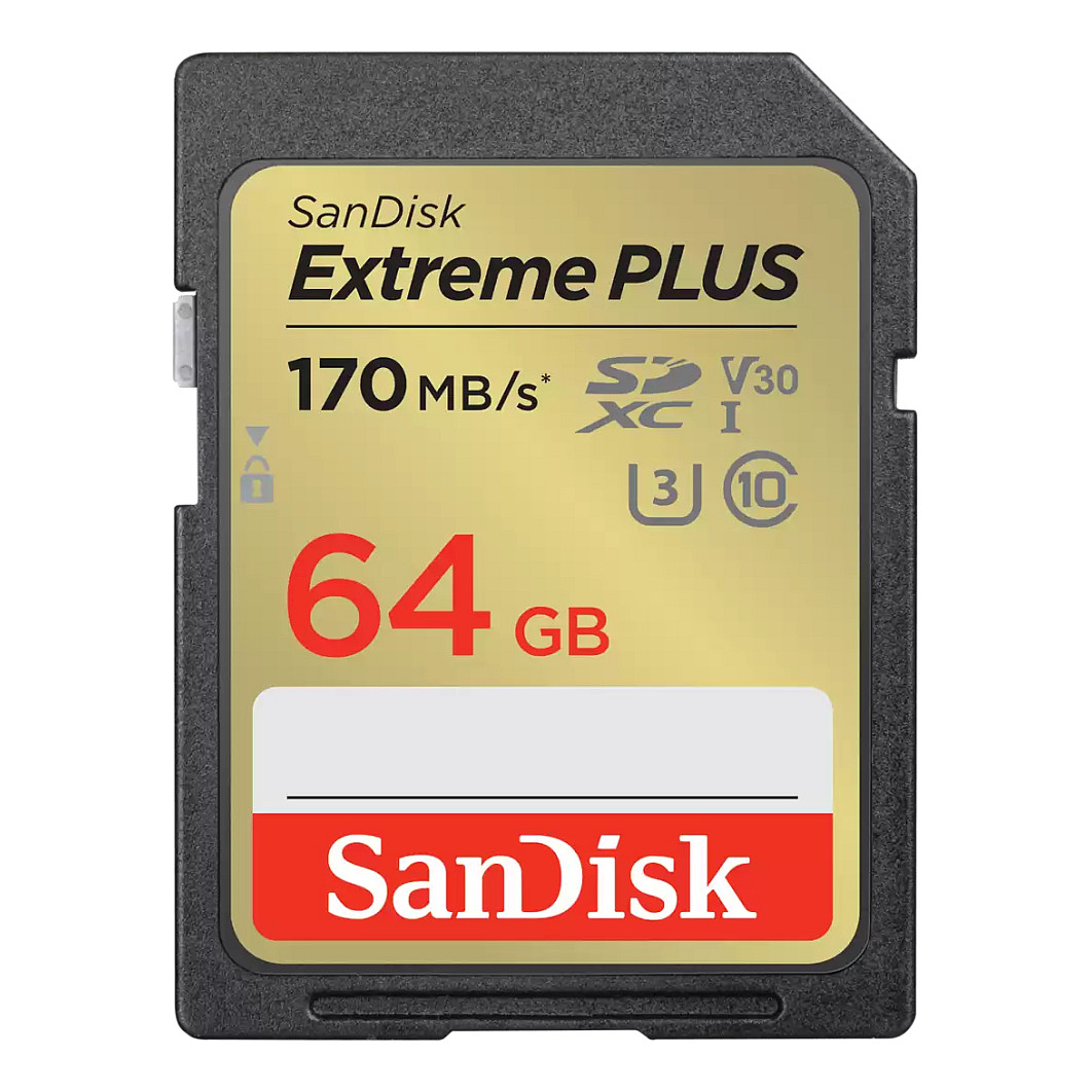 Kartë Memorie SD CARD EXTREME PLUS 64GB XC MEMORY - 1