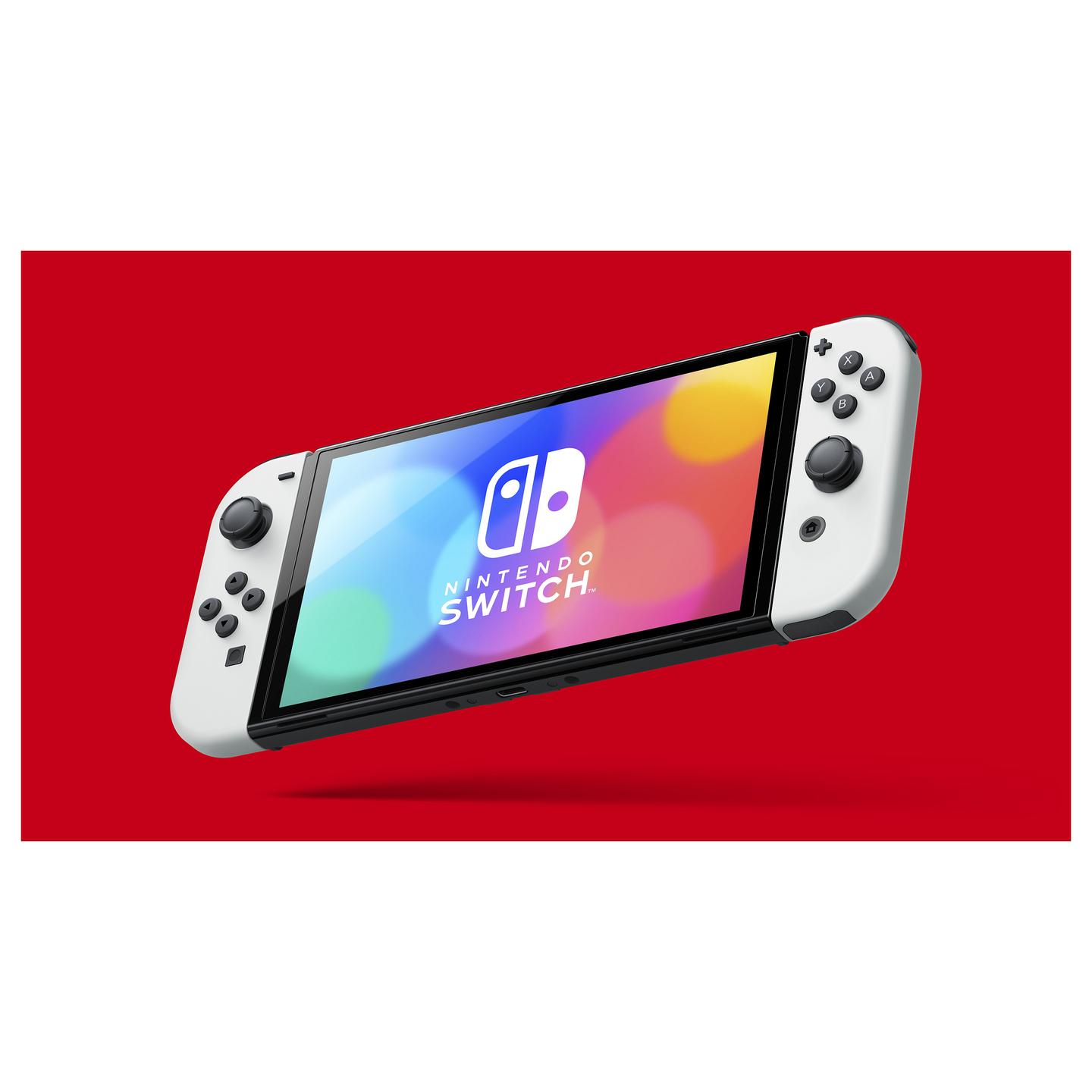 Konzolë Nintendo Switch OLED / 7" OLED / 64GB / Wi-Fi & Bluetooth / Joy-Con – Bardhë - 17
