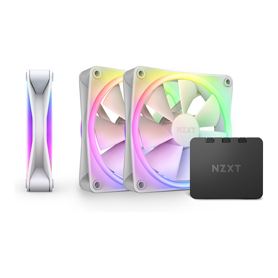 Ftohës për Kasë 120mm NZXT F120 RGB DUO Triple Pack – Bardhë