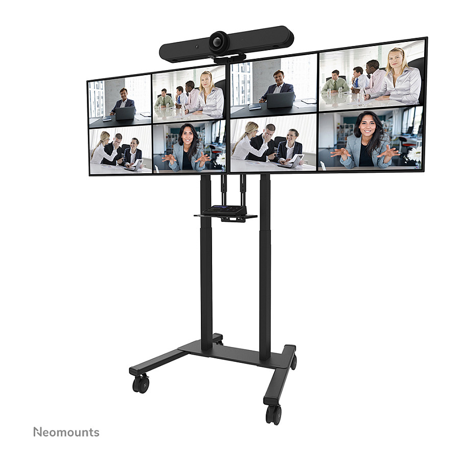 Mbajtëse për TV Dual screen adapter (42"-65") total max. 100kg opt. for FL55-875BL1 + WL55-875BL1 Neomounts Black - 8