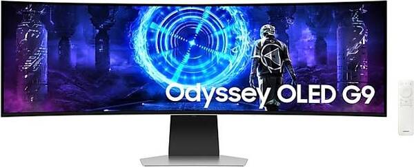 Monitor Gaming Samsung Odyssey OLED G9 G95SD LS49DG950SUXDU / 49" / DQHD OLED Curved / 240Hz / 0.03ms / HDMI+DisplayPort+USB-C - Argjend