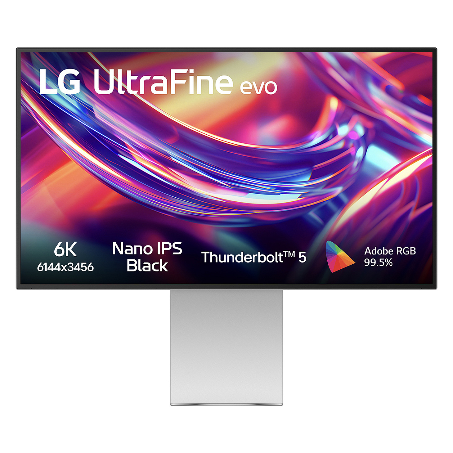 Monitor LG UltraFine evo 32U990A-S / 32"/ 6K Ultra HD Nano IPS / LCD / 60Hz / 5ms / HDMI+USB+DP - Gri / Blu - 1