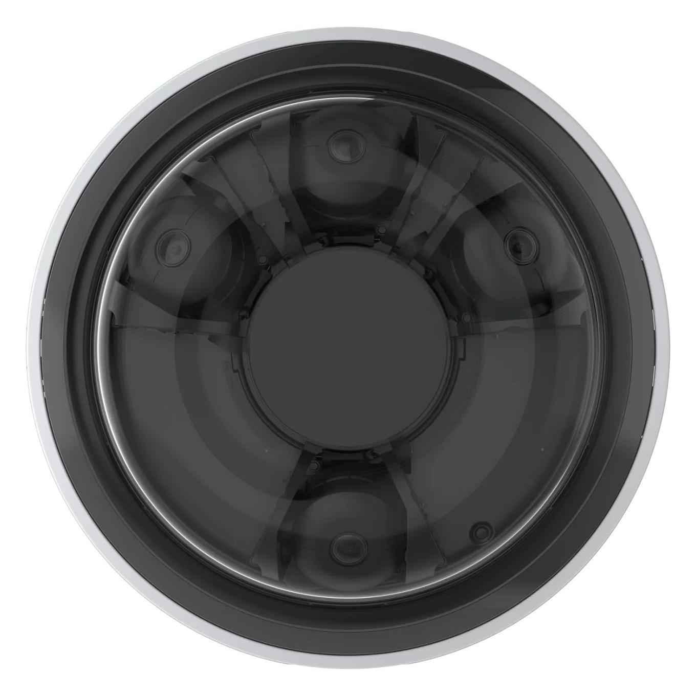 Kamerë Sigurie IP CCTV Axis P3747-PLVE, 4 × 5MP, 3.18–7.42 mm, 2.3x, 360°, IR, PoE, IP66, IK10 - Zezë/Bardhë - 3
