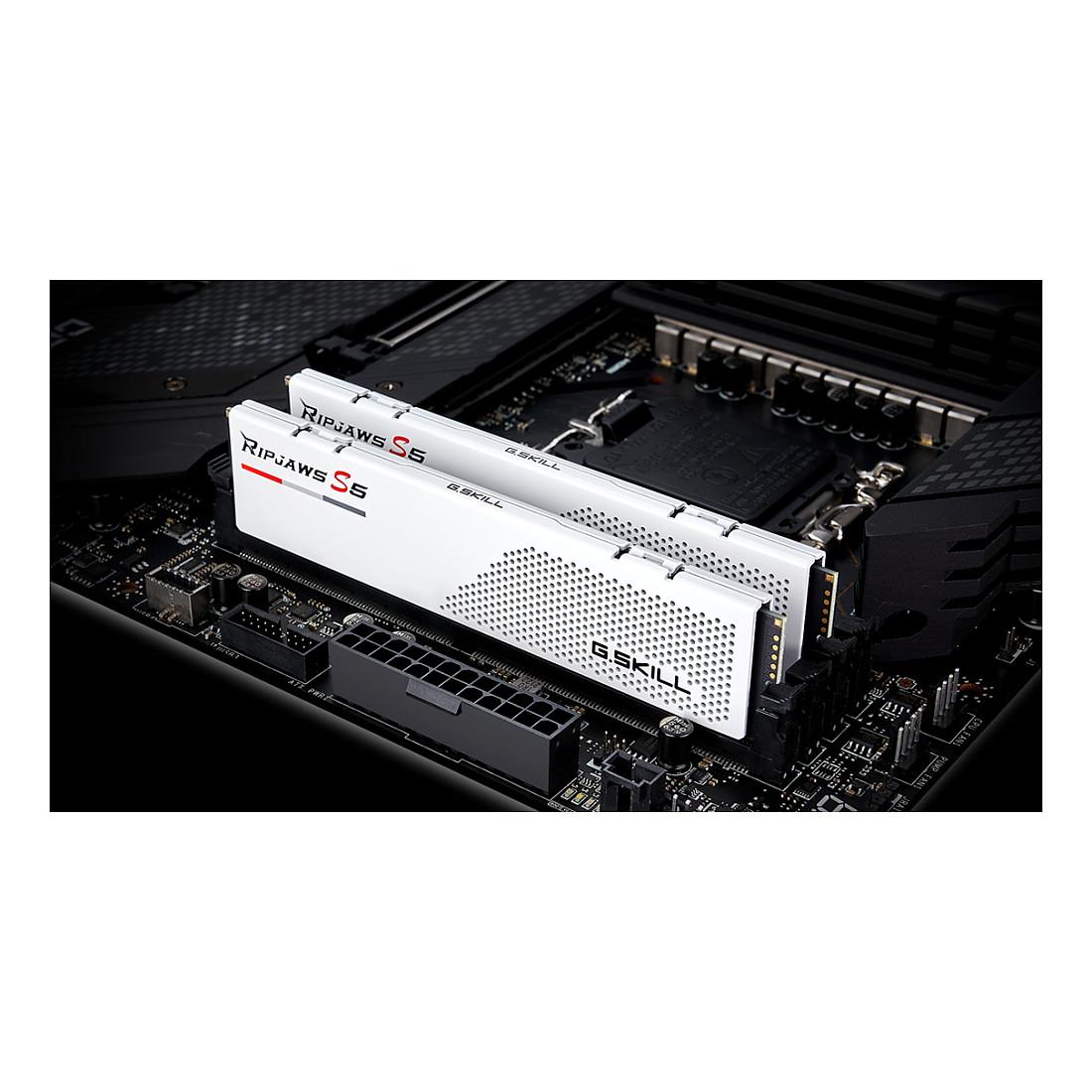 RAM Memorie DDR5 G.Skill Ripjaws S5, 32GB (2x16GB), DIMM, 5600MHz, CL36, 288-pin - Bardhë - 4