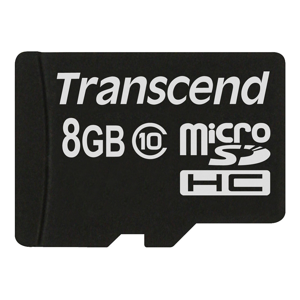 Kartë Memorie SD CARD 8GB Transcend Premium MicroSDHC 10MB/s - 2