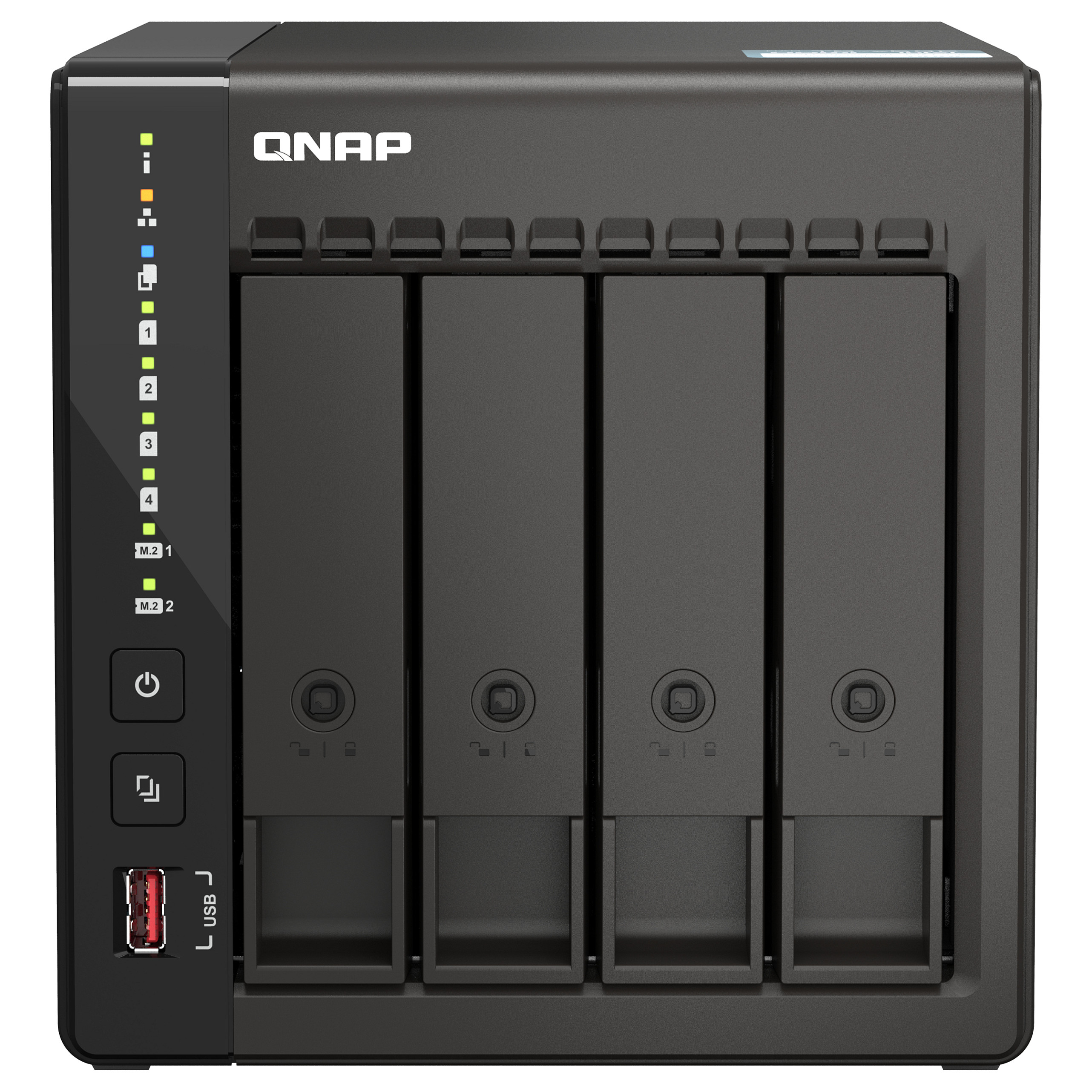 NAS 4-Bay QNAP TS-453E-8G Intel Celeron 2.6GHz Quad-Core - 1