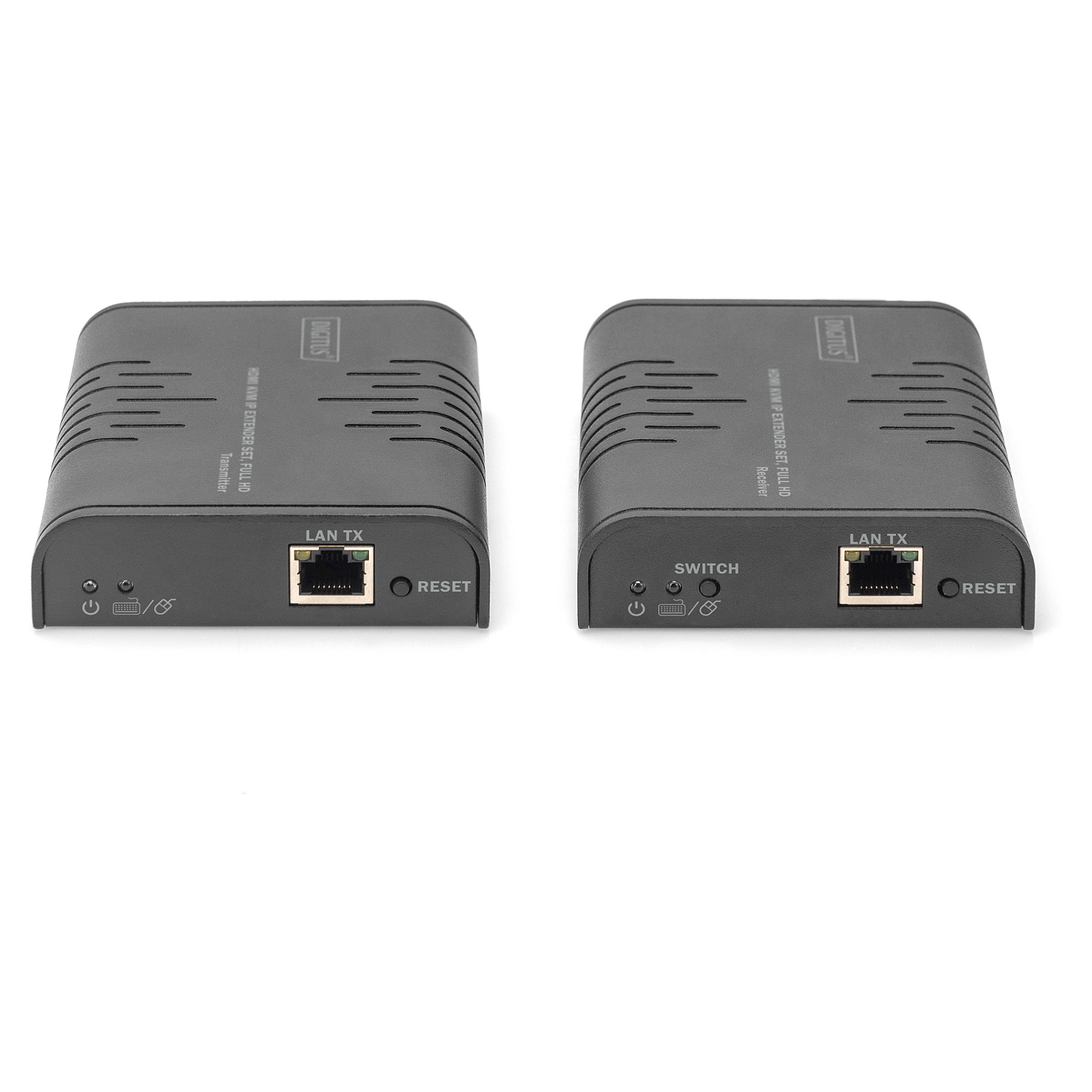 Kabllo HDMI DIGITUS KVM IP Extender Set 1080p / 60Hz Full HD / Për transmetim mbi rrjet CAT5e/6 - 3