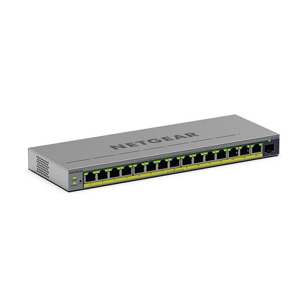 Switch NETGEAR GS116EP / Managed L2/L3 / 16‑Port Gigabit / PoE+ / 180W - 1
