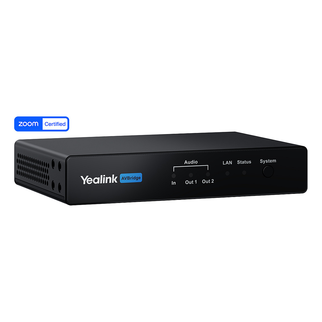 Aksesorë për Konferencë Yealink AVBridge / USB / Dante / Audio Processor - Zezë