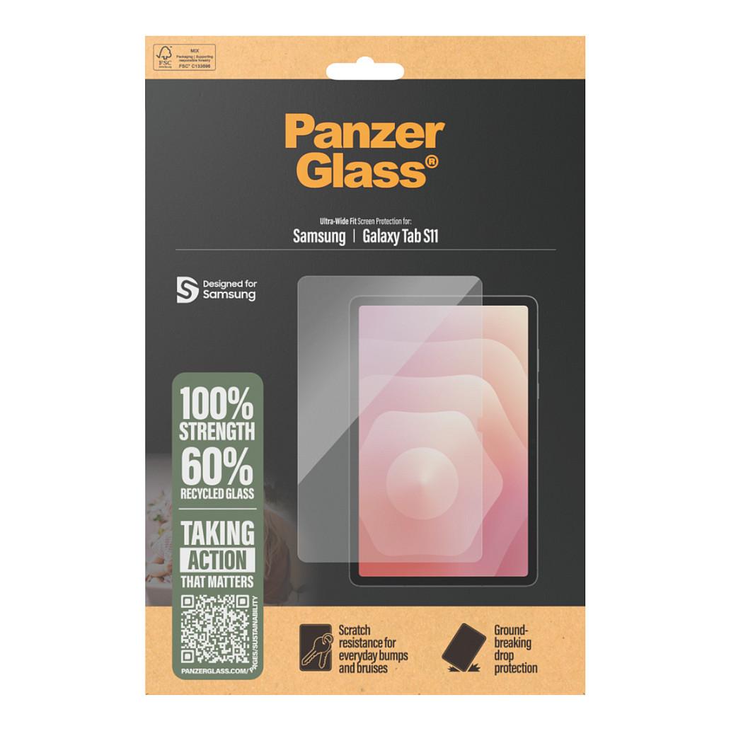 Aksesorë për Tablet PanzerGlass PG72109 / Screen Protector / Galaxy Tab S11 / Ultra-Wide Fit - Transparent - 3