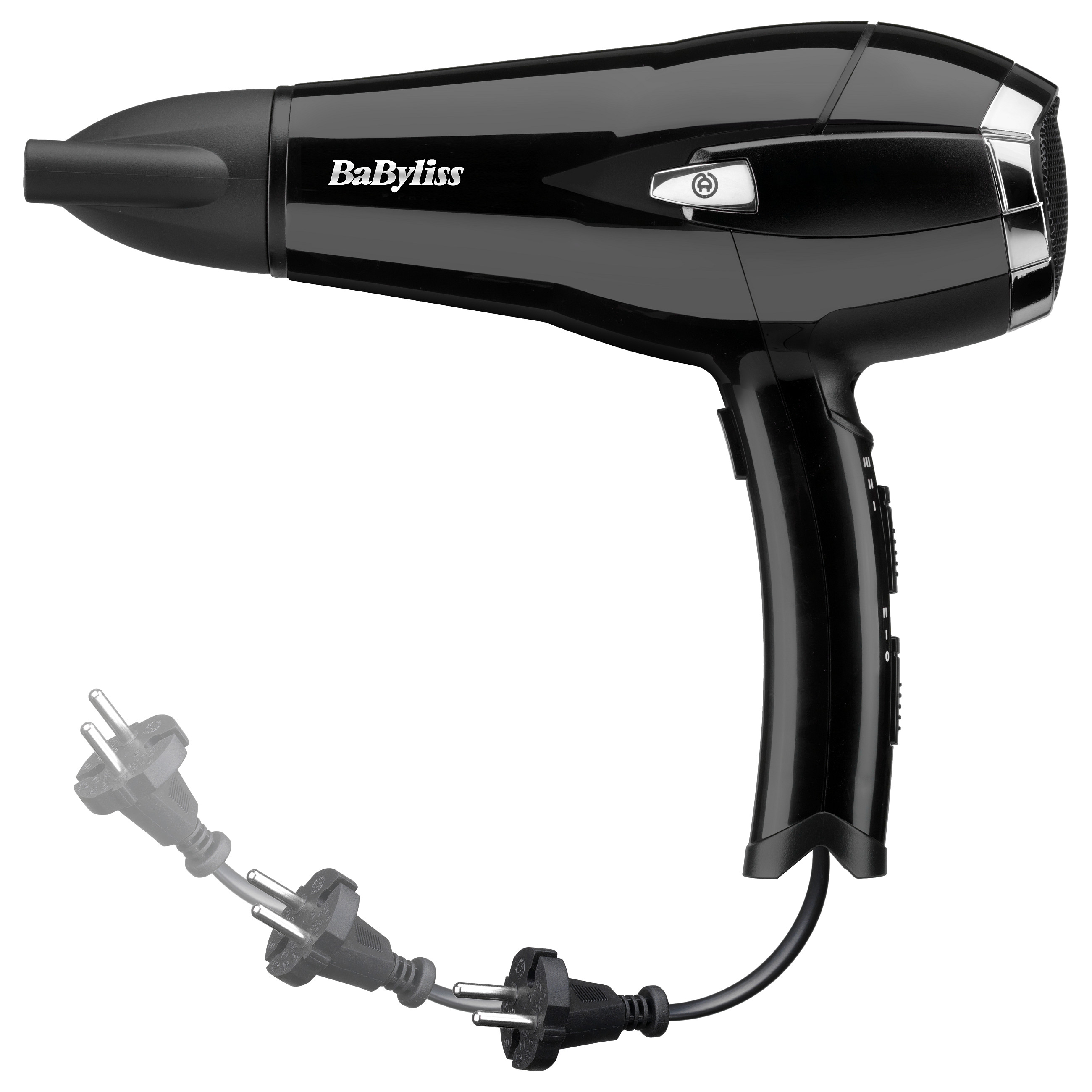 Tharëse për flokë BaByliss CordKeeper 2000 D374DE / 2000W / Ionic / Ceramic / 3 Temperatura / 2 Shpejtësi / Difuzor – Zezë - 2