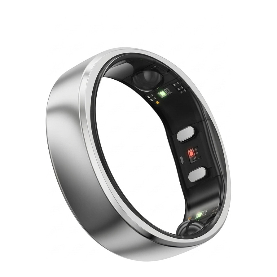 Smart Ring RingConn Gen2 Air / Gjurmim i Gjumit & Aktivitetit / Monitorim i Ritmit të Zemrës  / Size 13 - Silver - 1
