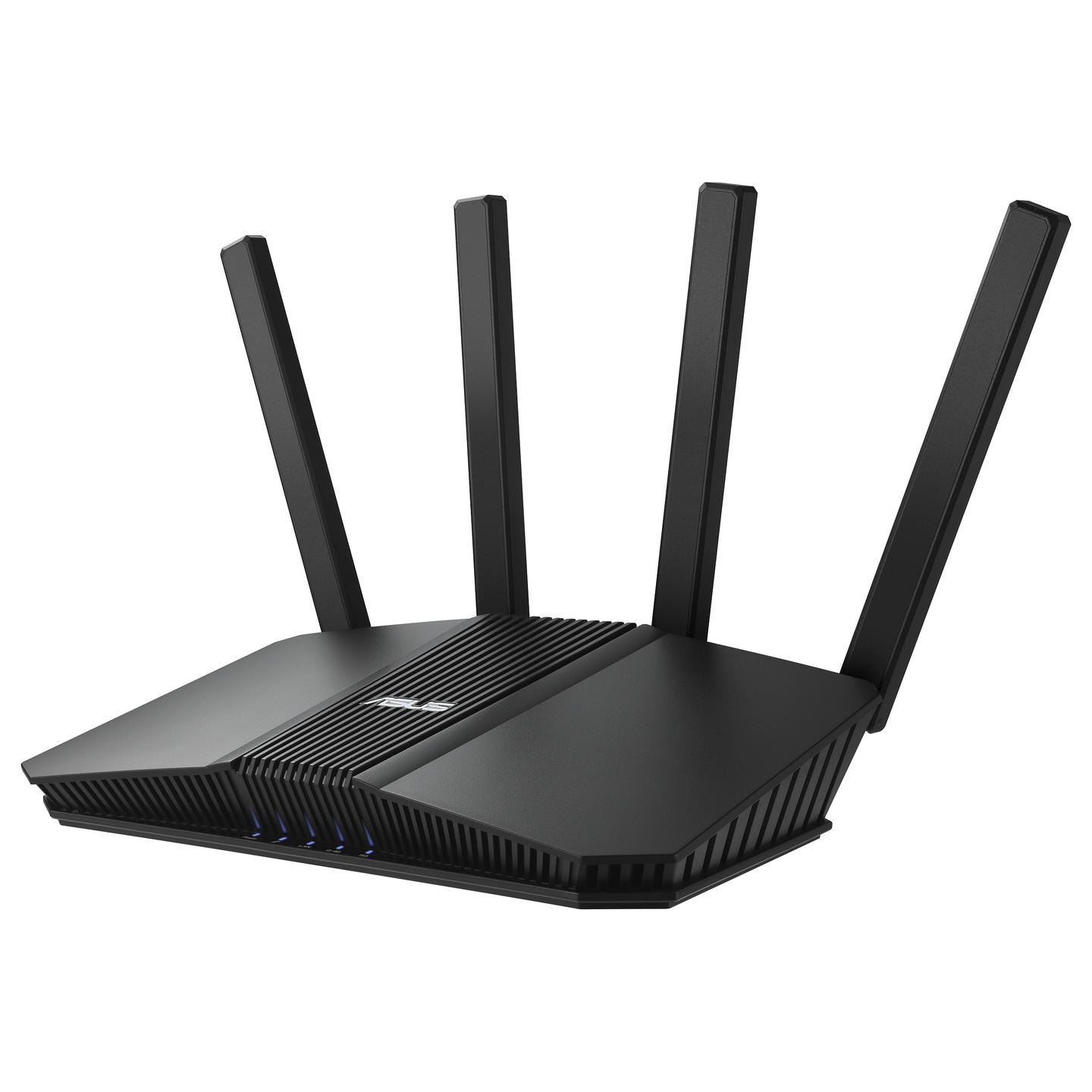 ASUS RT-BE82U BE6500 Wi-Fi 7 Dual-Band Mesh Router / 1× 2.5GbE WAN + 4× 2.5GbE LAN / AiMesh / MLO – Zezë
