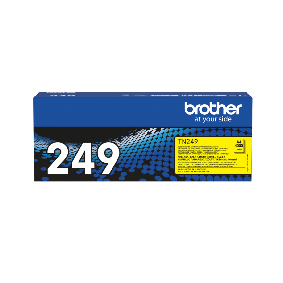 Toner Brother TN-249Y / TN249Y – Verdhë - 1