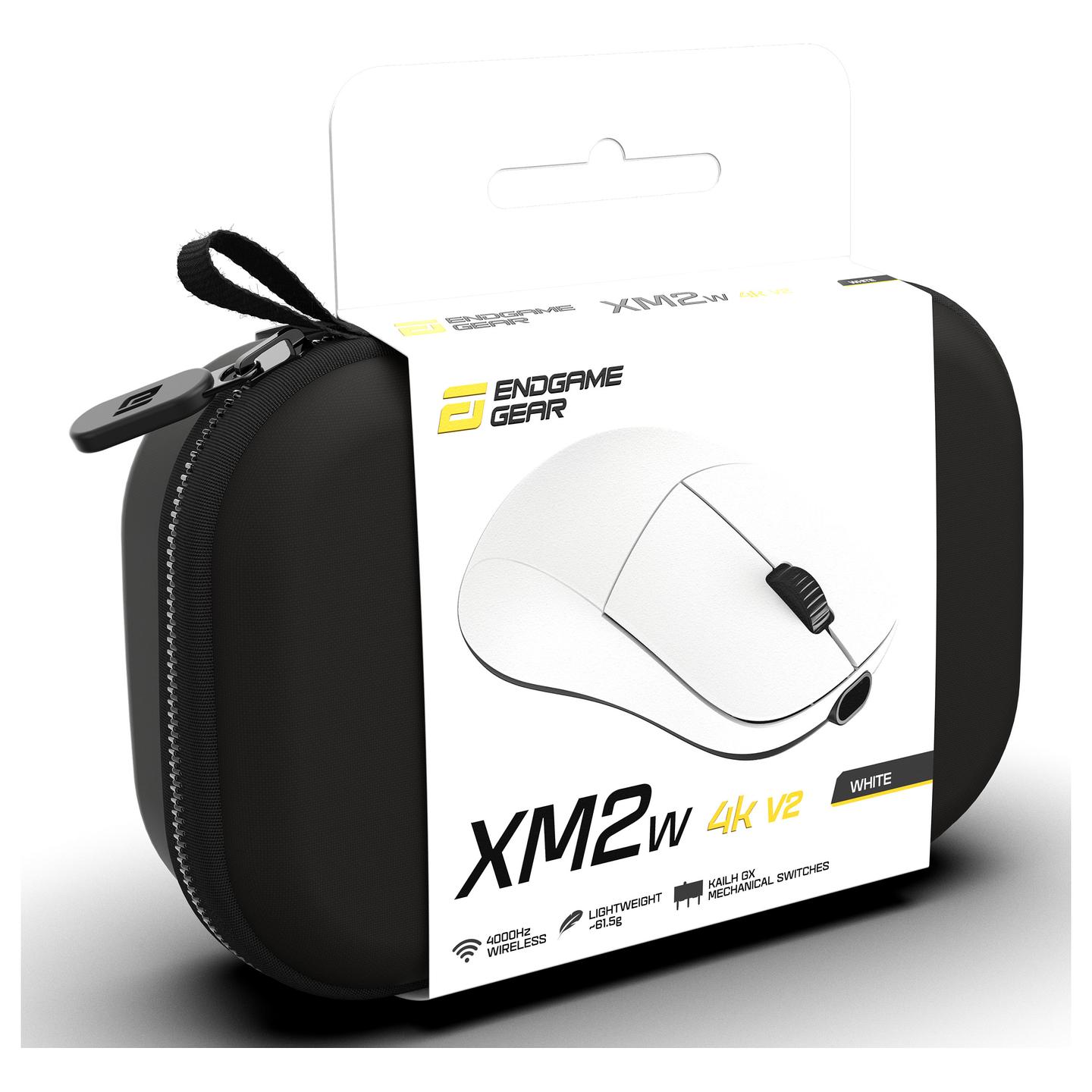 Maus Gaming Endgame Gear XM2w 4K v2 / Wireless / PixArt PAW3950 / 30.000 DPI / 4000Hz / 6 Butona / 2.4 GHz - Bardhë - 16