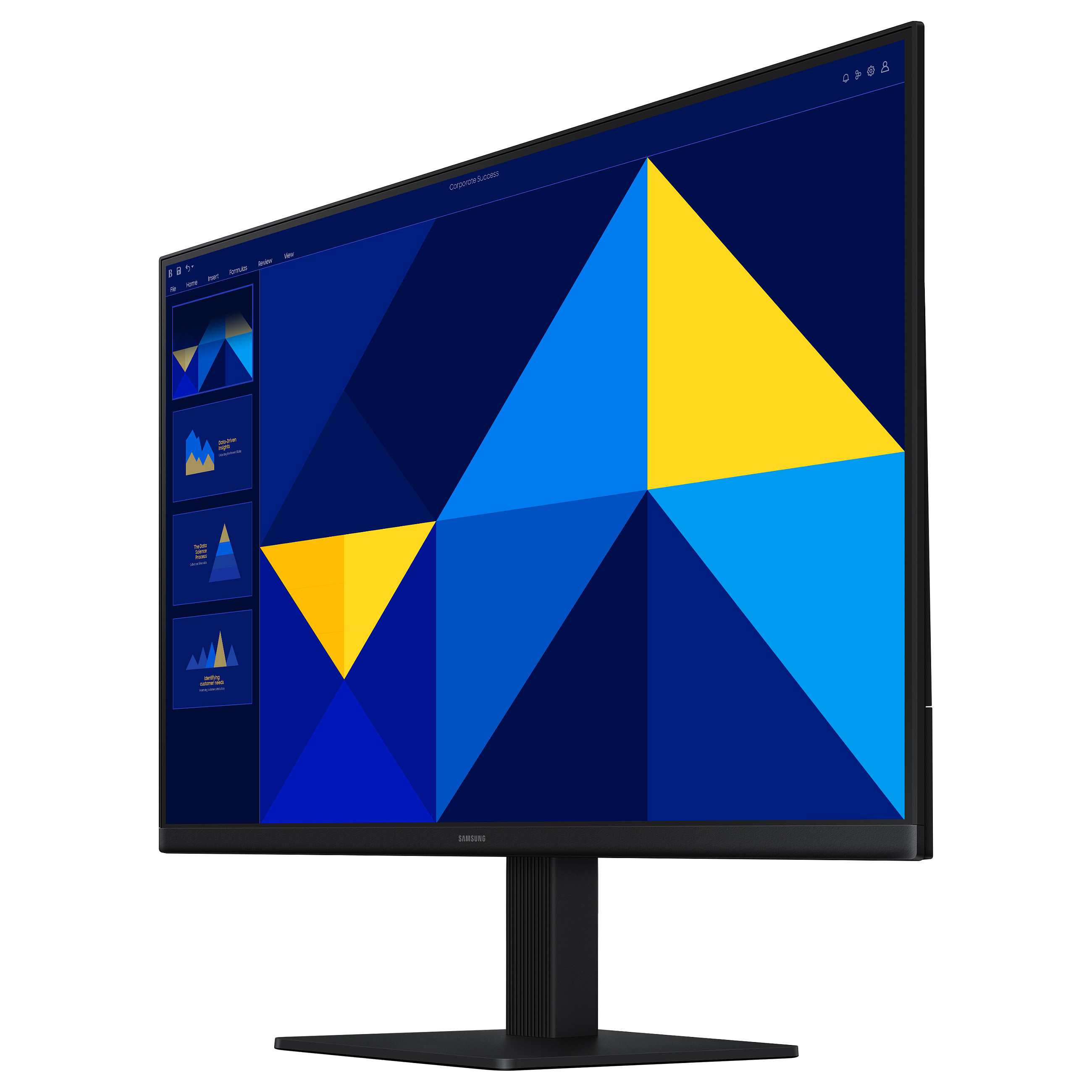 Monitor Hanwha LS24D302GAUXEN / 24"/ Full HD IPS / LCD / 100Hz / 5ms / VGA + HDMI - Zezë - 4