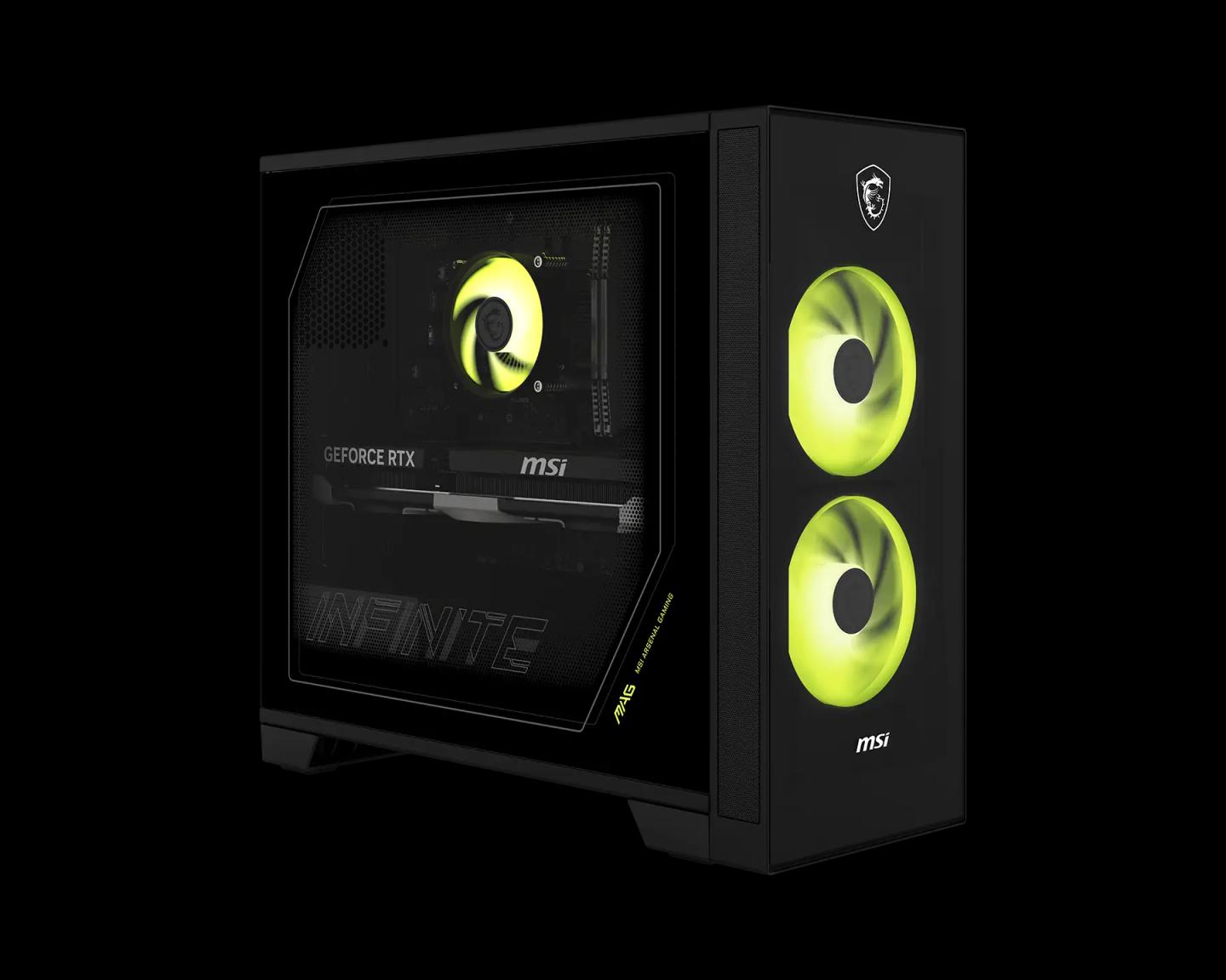 Kompjuter Gaming MSI MAG Infinite S AI 2NVL5-057AT, Ultra 5 225F, 16GB DDR5, 1TB, RTX 5060 8GB - Zezë