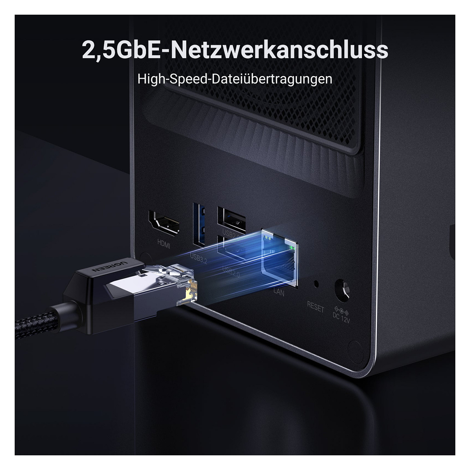 UGREEN NASync DXP2800 2-Bay NAS me Intel N100, 2.5GbE dhe M.2 NVMe Cache - 4