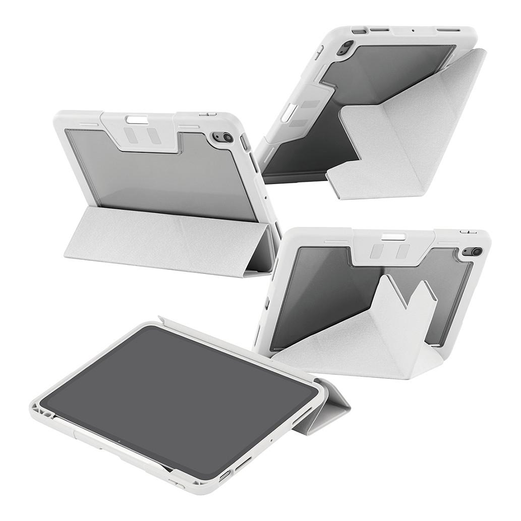 PanzerGlass CARE™ by ®™ by Essential Case Light Grey Case për Tablet PanzerGlass CARE Essential, iPad Air 11", 2024-2026, TPU, Origami, Apple Pencil Holder, Magnetic Lock - Gri e çelëtiPad Air 11" (2024-2026) mobile phone case - 4