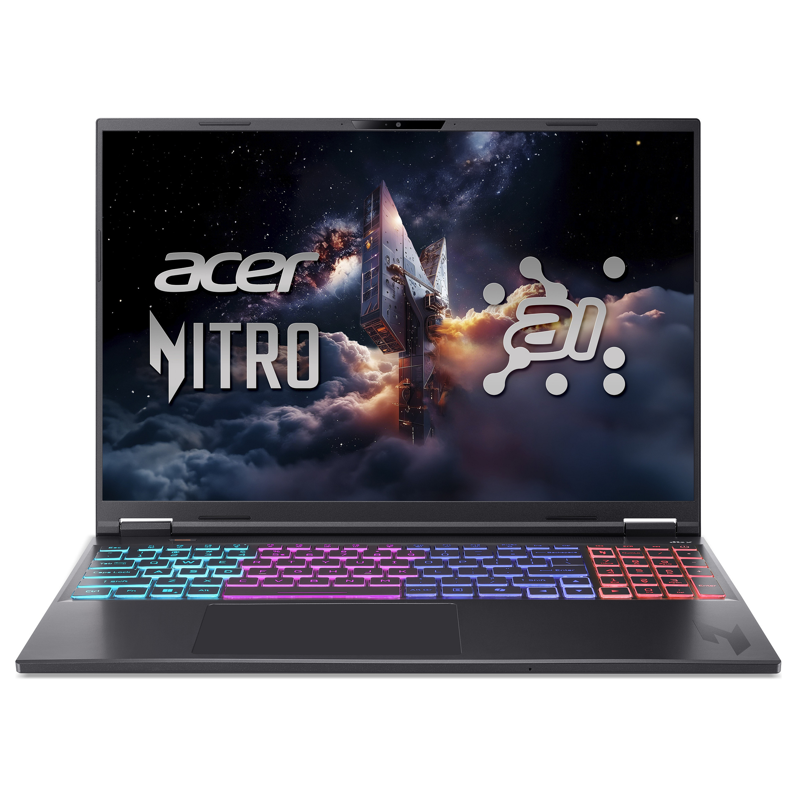 Laptop Gaming Acer Nitro 16S AI AN16S-61-R37P / Ryzen AI 7 350 / 16GB DDR5 / 1TB / 16" WQXGA IPS 180Hz / RTX 5050 8GB / DE- Zezë - 1