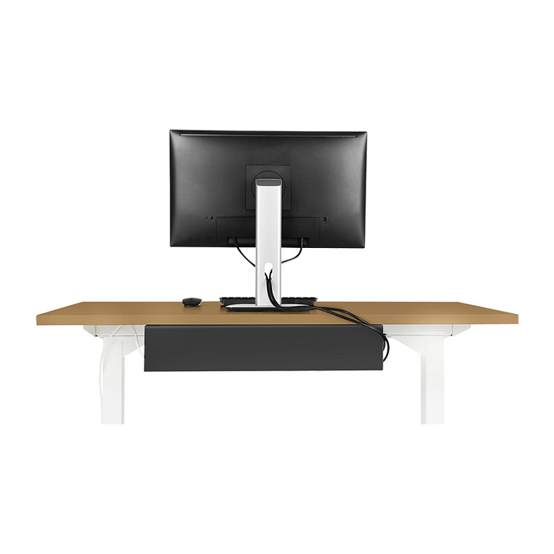 Mbajtëse për Monitor LogiLink Cable Management Tray for Under-Desk Mounting 600 × 76 × 114mm - Zezë - 6