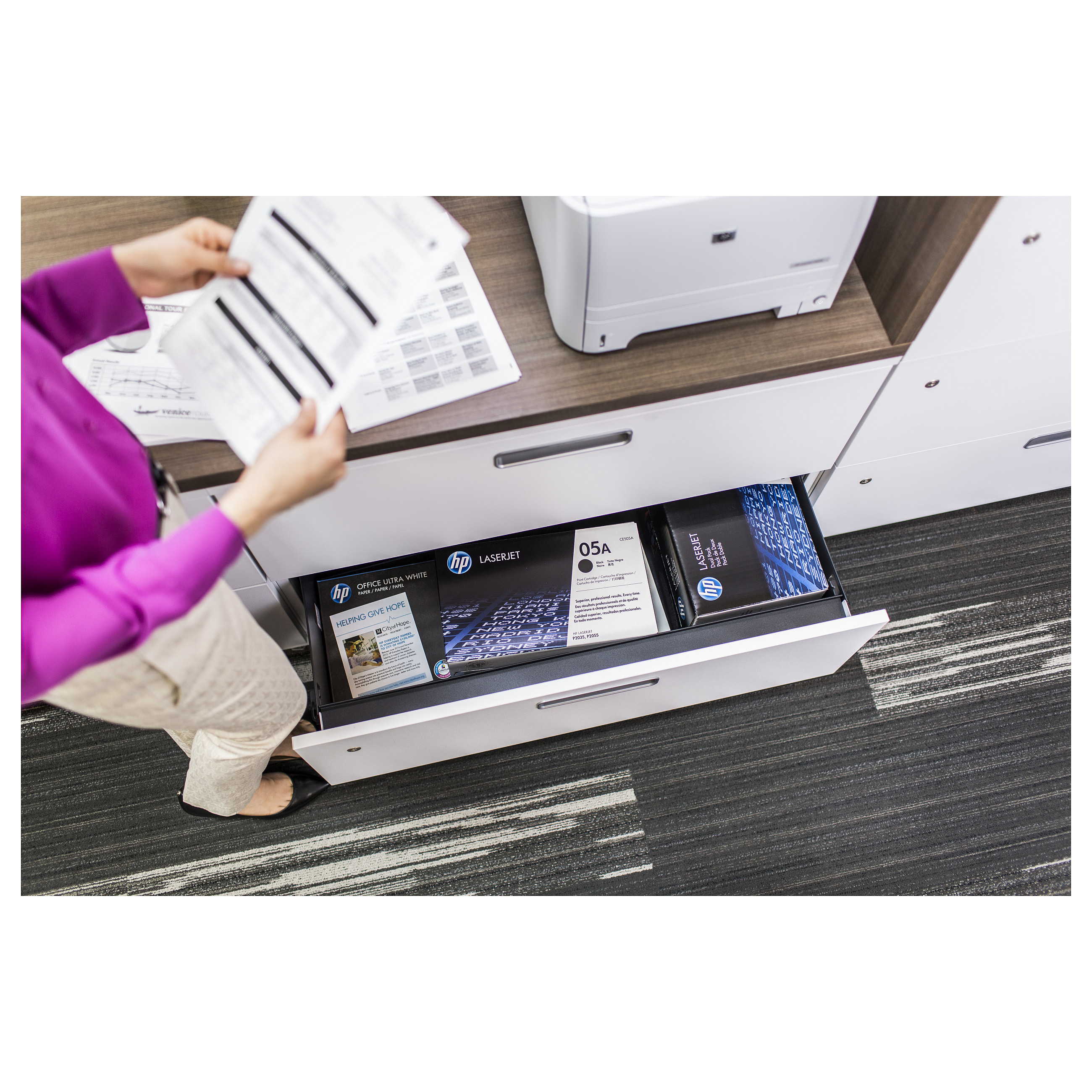 HP 05A Black Original LaserJet toner cartridge - 5