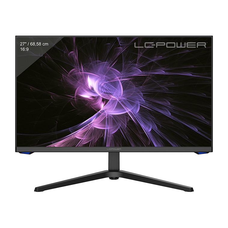 Monitor Gaming LC-Power LC-M27-QHD-180 / 27" / QHD IPS / 180 Hz / 1 ms / 2x HDMI + 2x DisplayPort – Zezë - 1