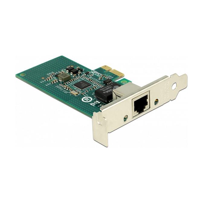 Karta të Rrjetit Delock 89942 / PCIe 2.1 x1 / 1x Gigabit LAN RJ45 / 1000Mbps / Intel i210 / Low Profile - 1