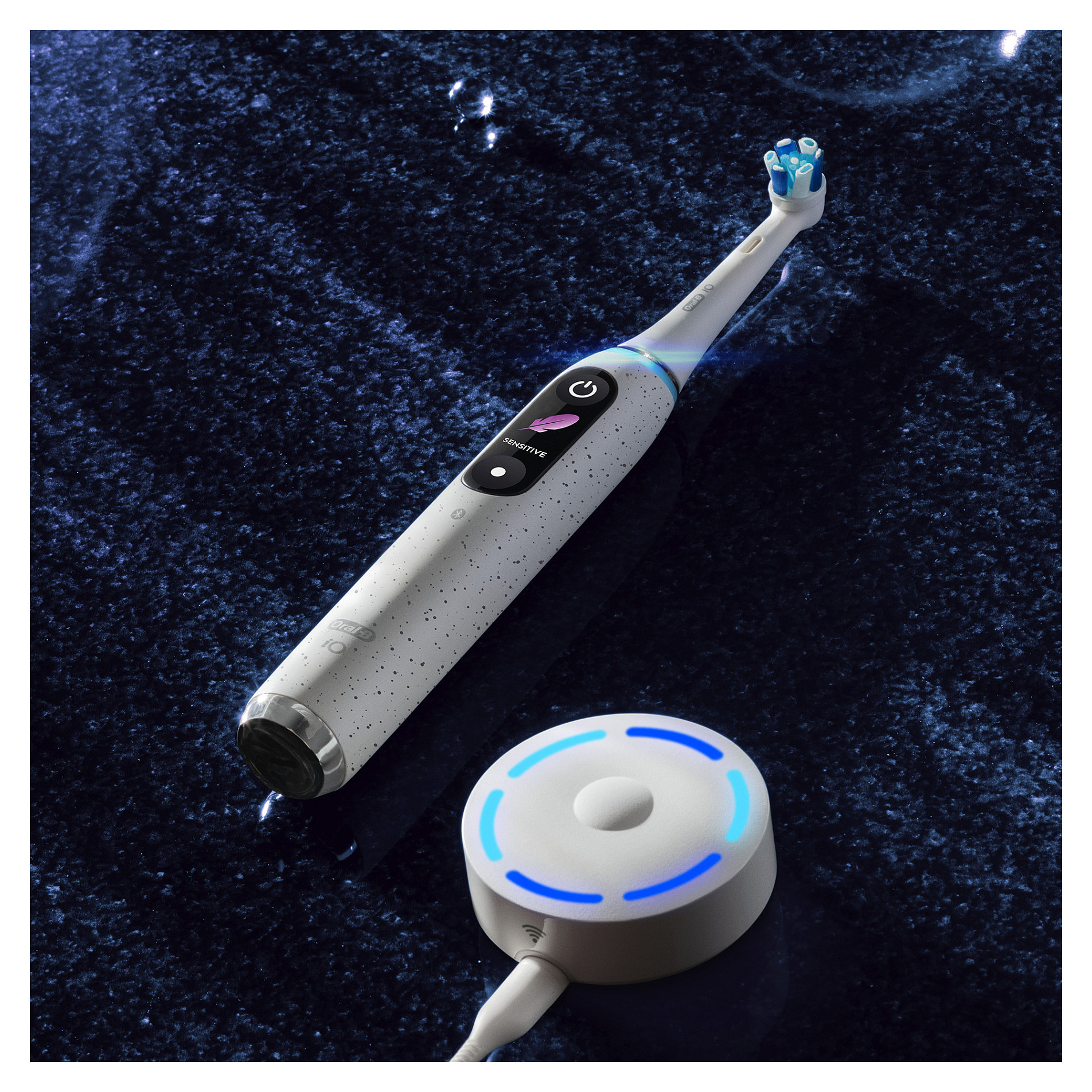 Furçë dhëmbësh elektrike Oral-B iO Series 10 / 7 Modalitete / iO Sense / Smart Pressure Sensor / OLED Display / Bluetooth – Bardhë - 13