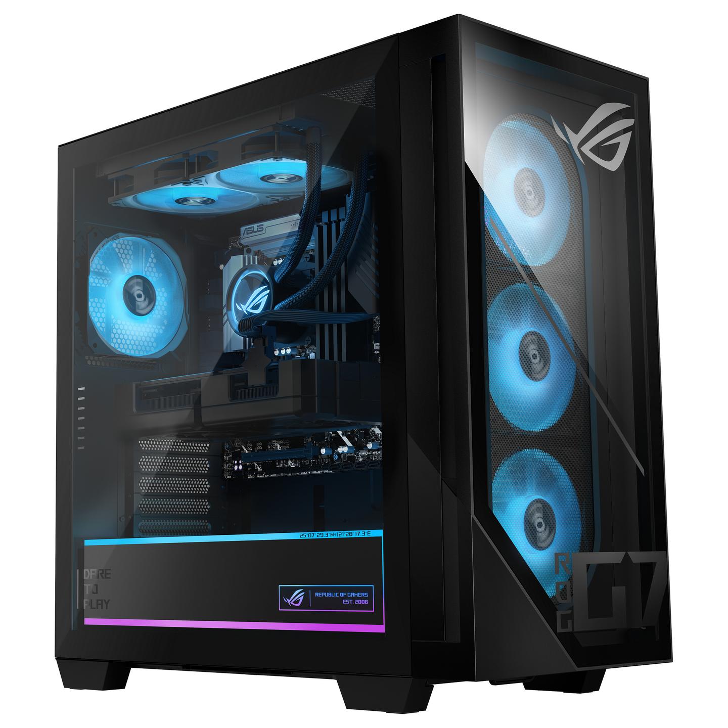 Kompjuter Gaming ASUS ROG G700TF-7265KF562W, Ultra 7 265KF, 32GB DDR5, 1TB, RTX 5070 12GB - Zezë