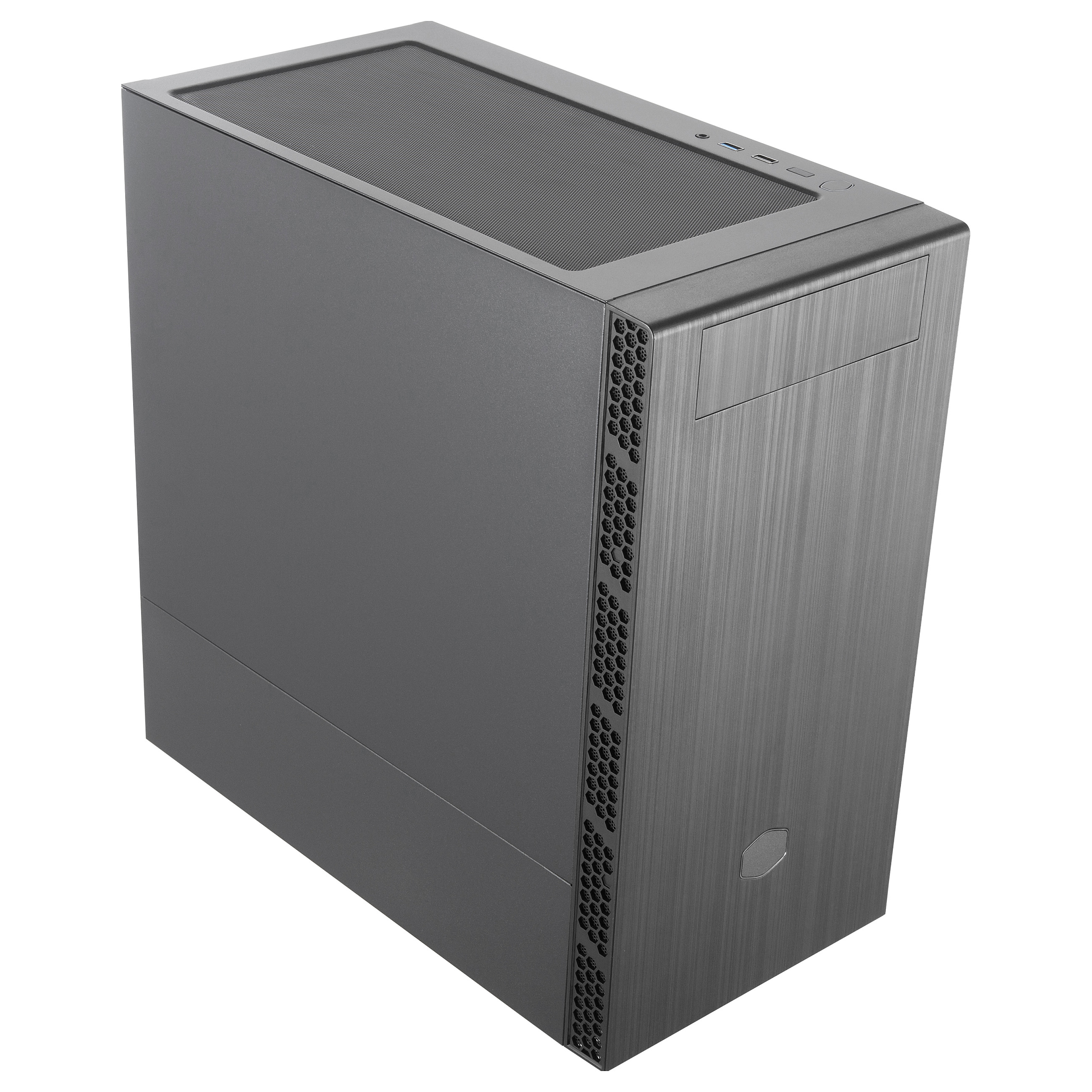 Kasë PC Cooler Master MasterBox MB400L / Tower / Micro ATX / 5x Fan Support / Steel / 280mm Radiator - Gri - 4
