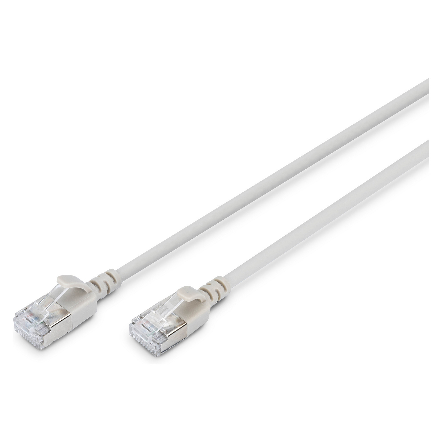 Kabllo për Rrjet DIGITUS DK-1632-A-005S / Cat 6A / F/FTP / RJ-45 / 10Gbps / 0.5m - Gri