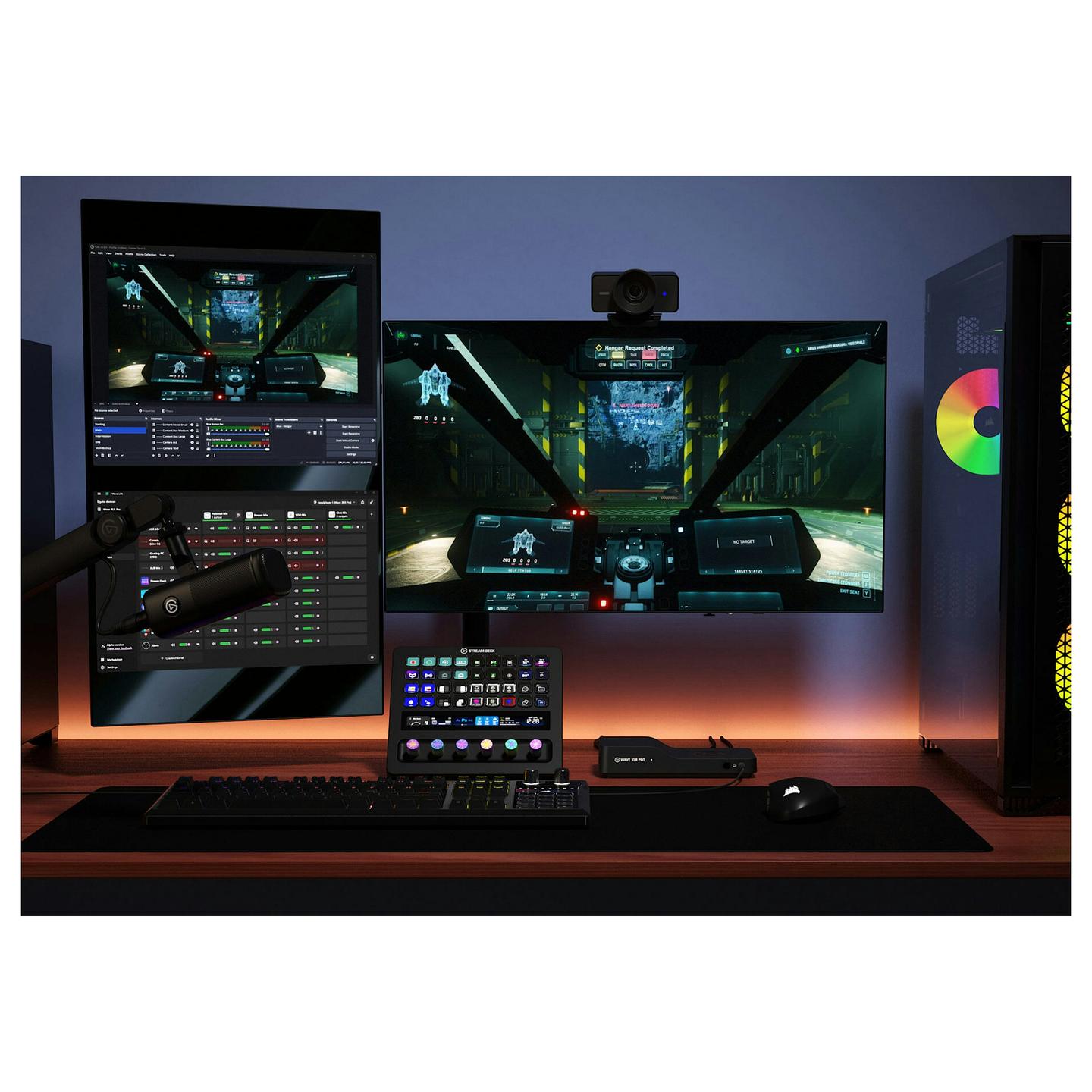 Kontroller Elgato Stream Deck + XL, 36 butona LCD të personalizueshëm, 6 rrotulla kontrolli, ekran me prekje, USB-C - Zezë - 4