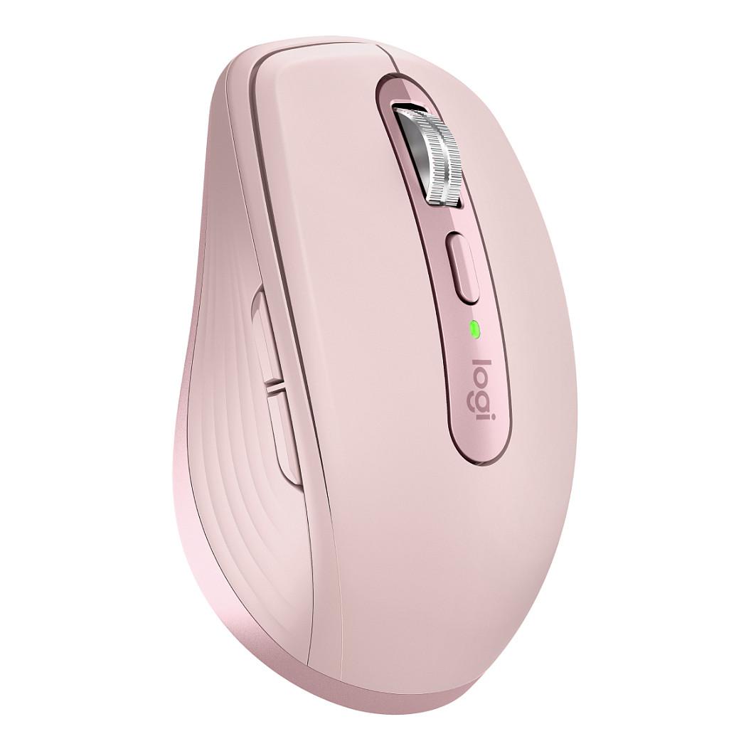 Maus pa Kabllo Logitech MX Anywhere 3S / Optik Darkfield / 8000 DPI / 6 Butona / Bluetooth / 2.4 GHz / Logi Bolt - Rozë - 5