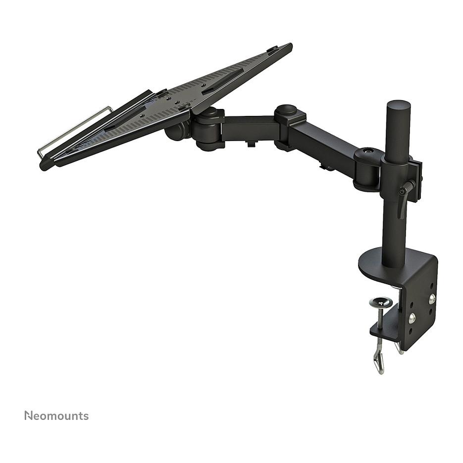 Mbajtëse për Laptop Neomounts NOTEBOOK-D100 , deri 22" , deri 10kg , e rregullueshme , e pjerrët , e rrotullueshme - Zezë - 3
