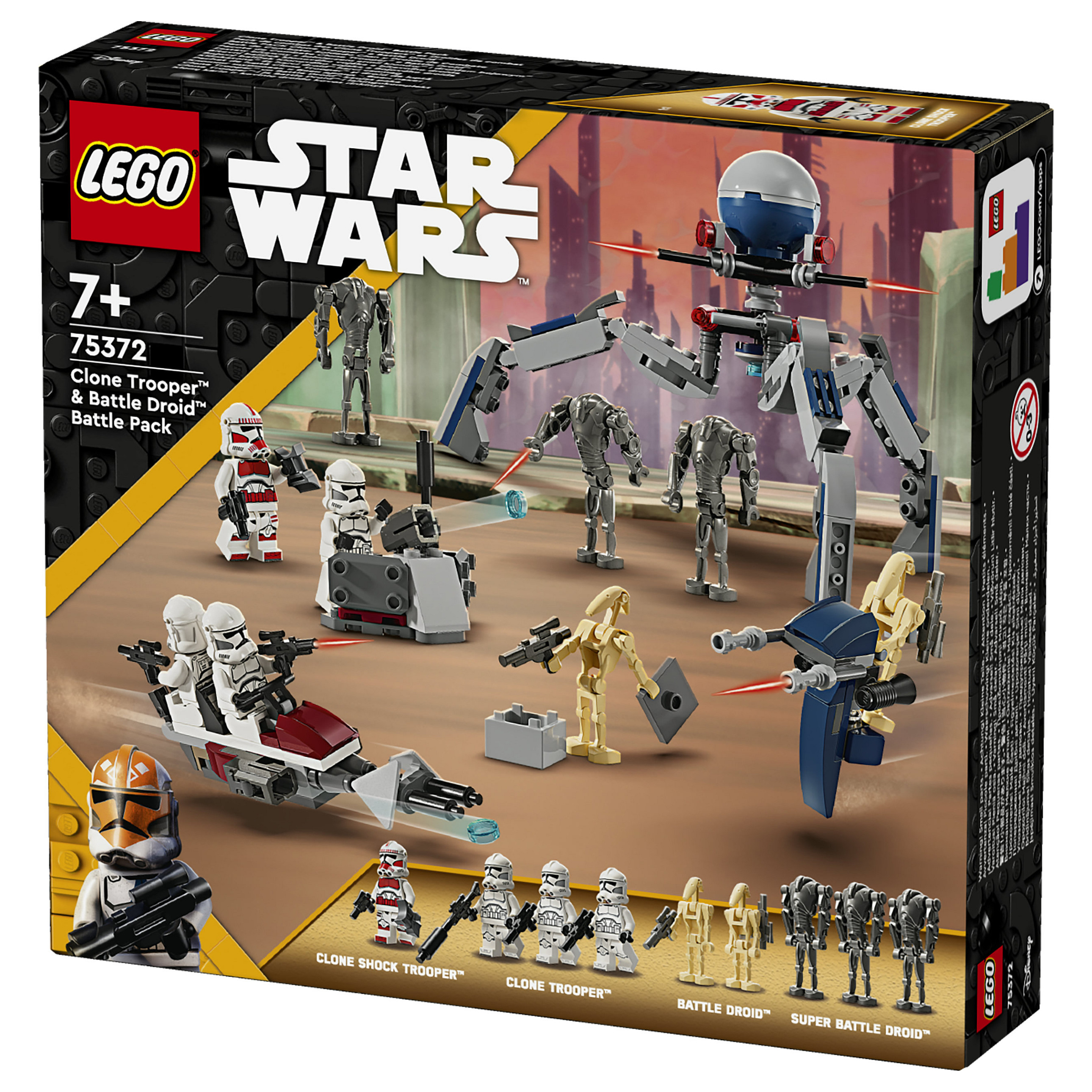 LEGO Star Wars Clone Trooper & Battle Droid Battle Pack 75372 - 9