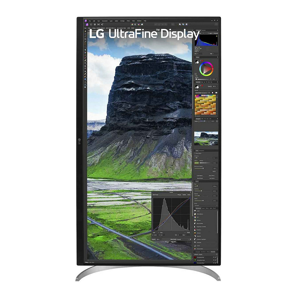 Monitor LG UltraFine 32UQ850V-W 32" (3840x2160) 16:9 4K IPS 5ms 60Hz HDR400 HDMI DP USB-C, i hirtë - 10