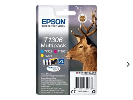 INK Epson Multipack / 765 faqe Cyan + 600 faqe Magenta + 1.005 faqe Yellow / 30.3ml – Shumëngjyrësh - 1