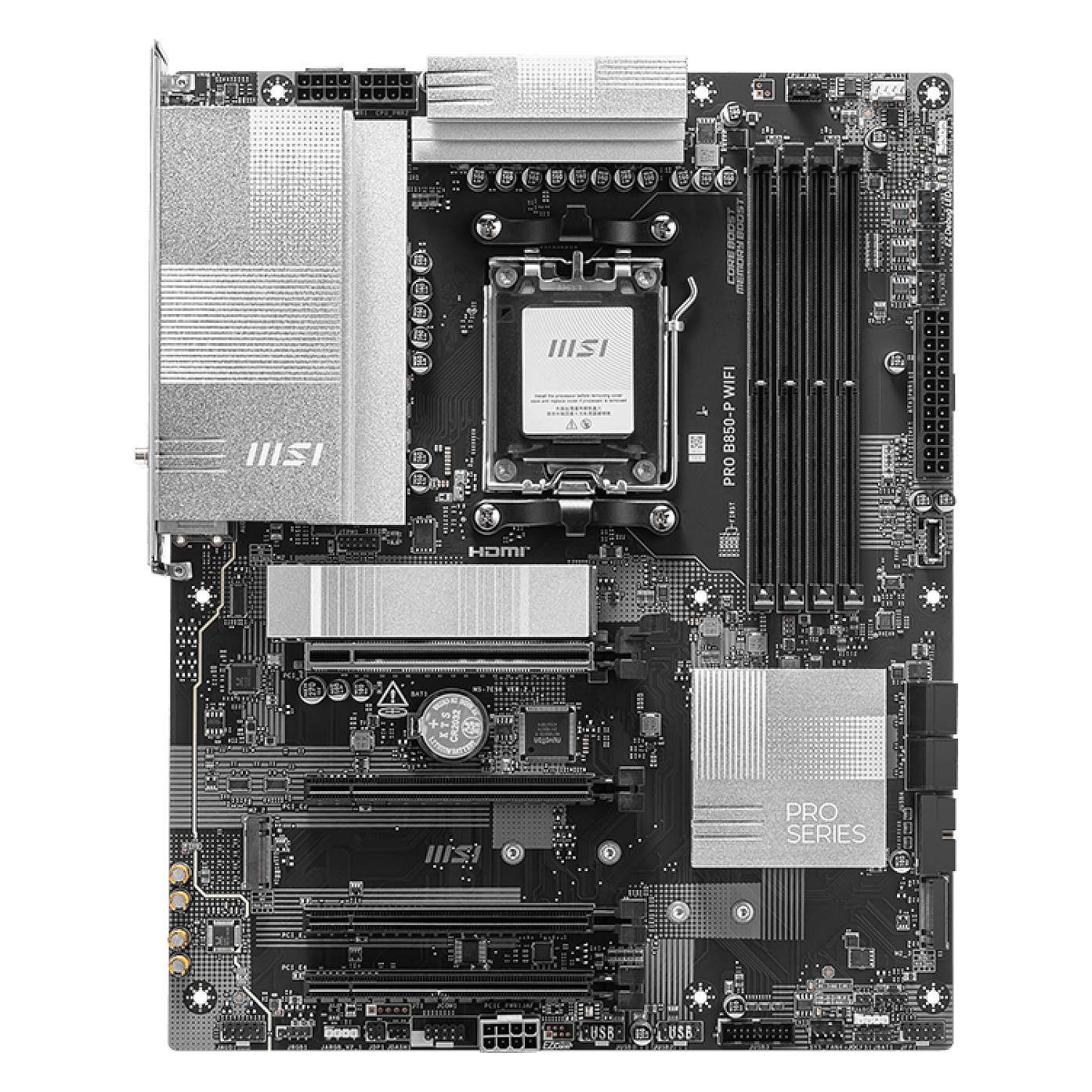 Pllakë amë AMD AM5 MSI PRO B850-P WIFI - 2