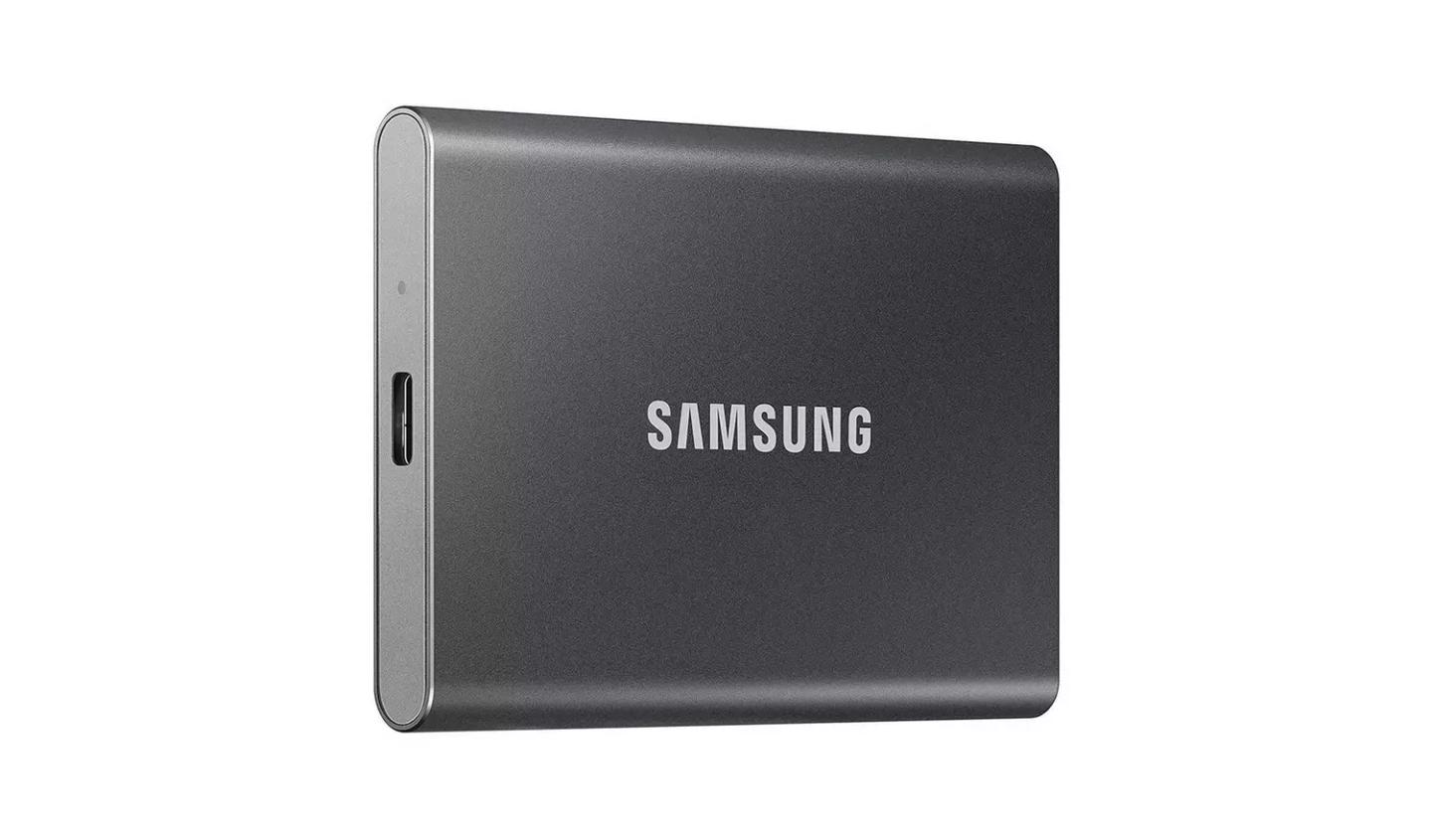 SSD e Jashtme Samsung T7, 1TB, USB 3.2 Gen 2, 1050MB/s Read, 1000MB/s Write, AES 256-bit - Gri - 3