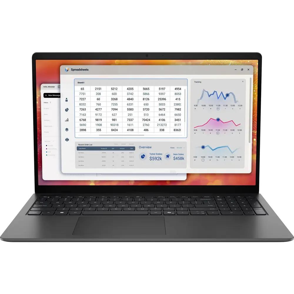Laptop Dell Pro 15 Essential PV15265, Ryzen 5 130, 16GB DDR5, 512GB, 15.6" FHD WVA 60Hz, AMD Radeon 660M - Zezë