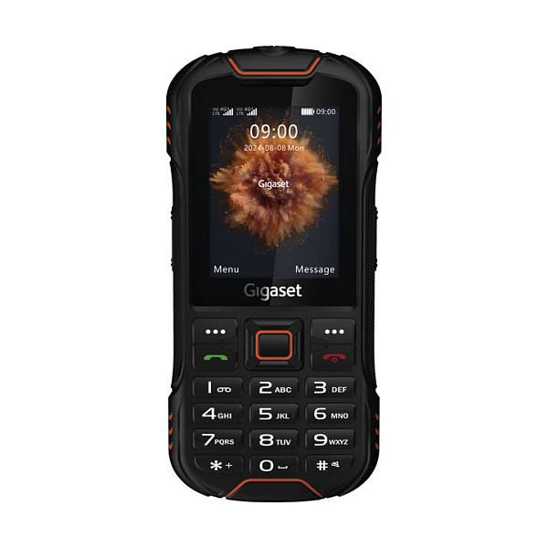Telefon i thjeshtë Mobil Gigaset GLX8 Plus, 4G LTE, ekran 2.4" LCD, Dual SIM, IP68, bateri 2500 mAh - Zezë