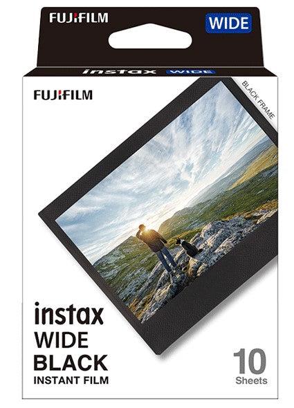 Film Instant Fujifilm instax WIDE, 10 Foto, ISO 800, Kornizë e Zezë