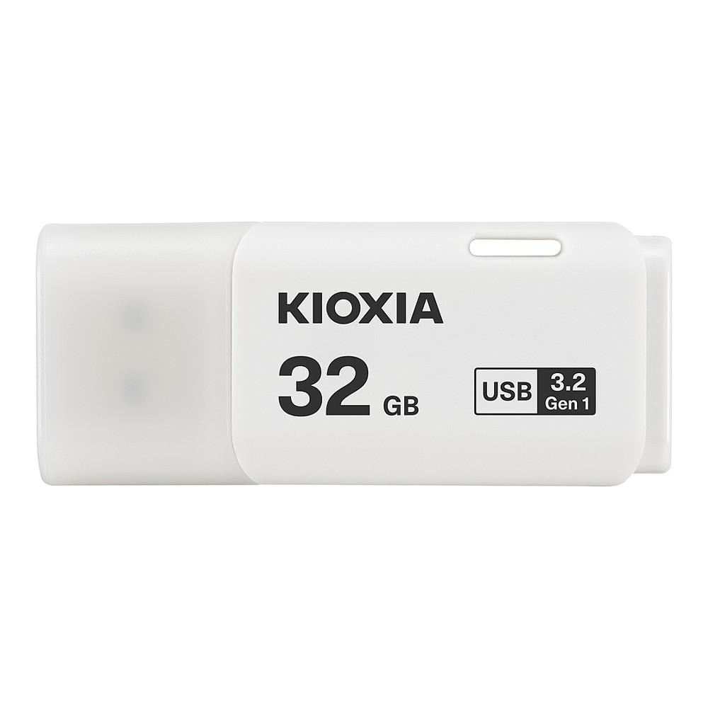 USB Flash Drive KIOXIA TransMemory U301 / 32GB / USB 3.2 Gen 1 – Bardhë