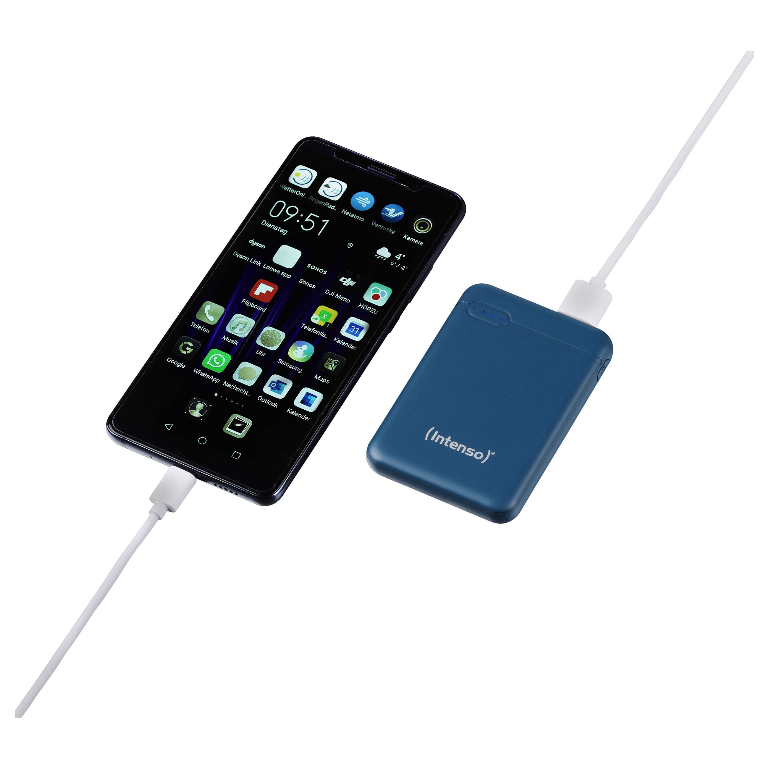 Powerbank Intenso XS5000 / 5000mAh / Li‑Pol - Blu - 6