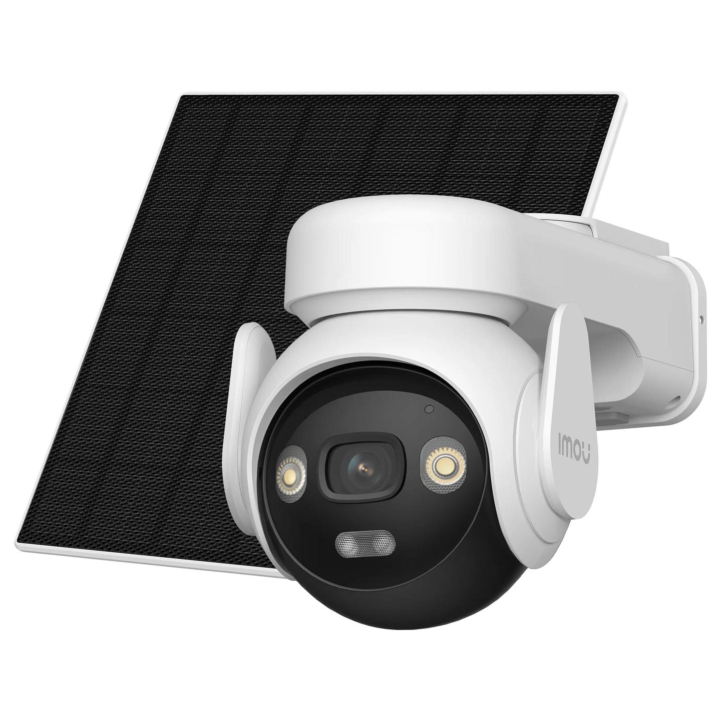 Kamerë Sigurie IP CCTV Imou AOV PT Kit, IPC-B7ED-5M0TEA-EU/FSP14, 5MP, 4G LTE, Wi-Fi, PTZ, AI, 10,000mAh, Solar 5W, IP66 - Bardhë