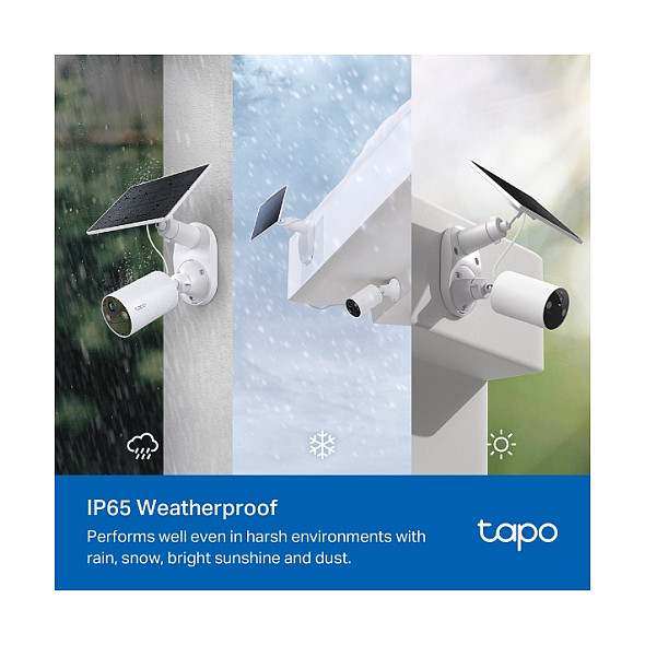 Kamerë Sigurie IP CCTV TP-Link Tapo C410 KIT / Bullet / 3MP / 3.17mm / 111° FOV / Wi-Fi - Bardhë - 12